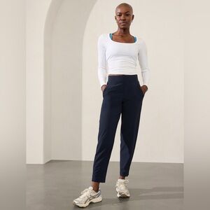 Athleta BROOKLYN MID RISE ANKLE PANT Size 12